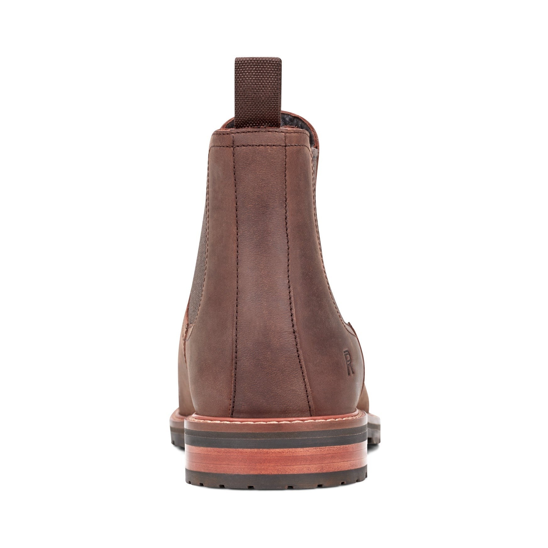 Rockport Cassius Cushioned Slip-On Men's Boot - Light Brown Leather - 3