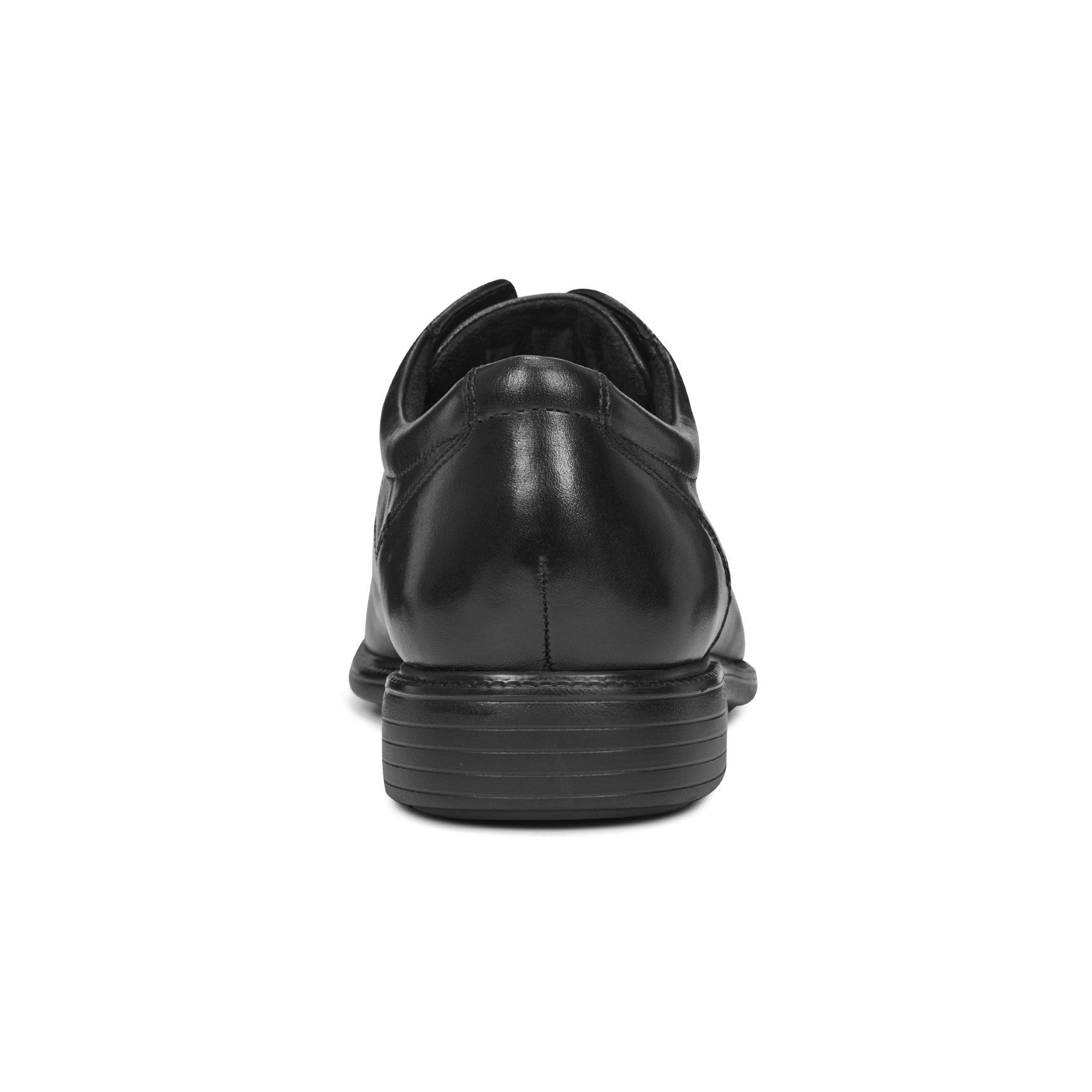 Rockport Charles Road Plain Toe Oxford Lightweight Cushioned Support Men's Oxford - Black - 3