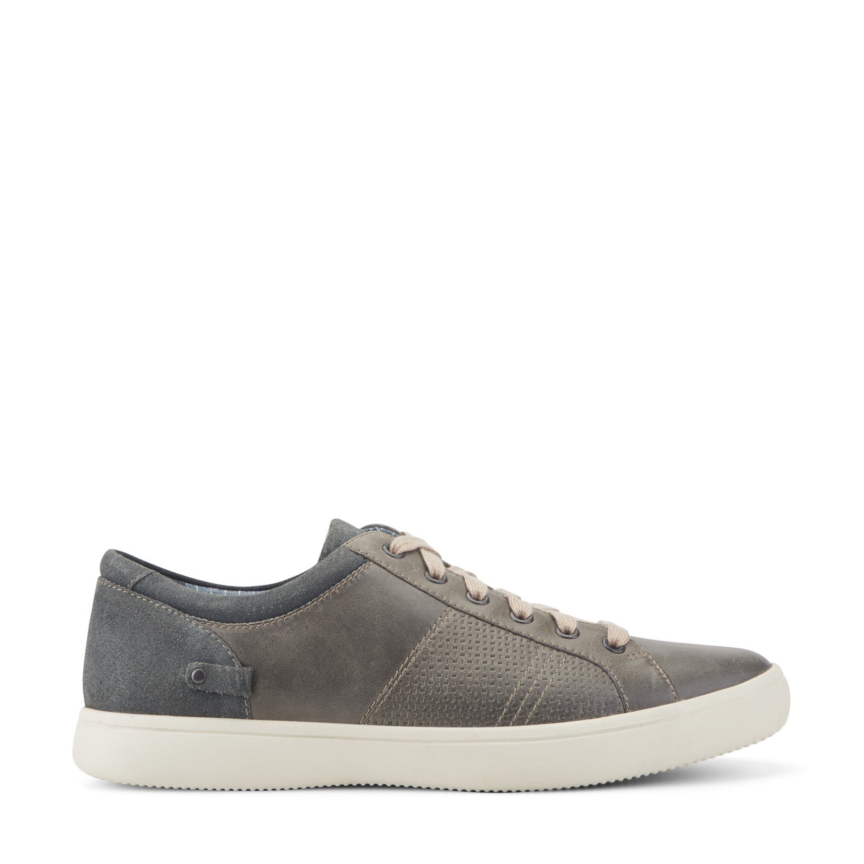 Rockport Colle Lace-to-Toe Men's Cushioned Support Sneaker - Blue/gray Leather - 1