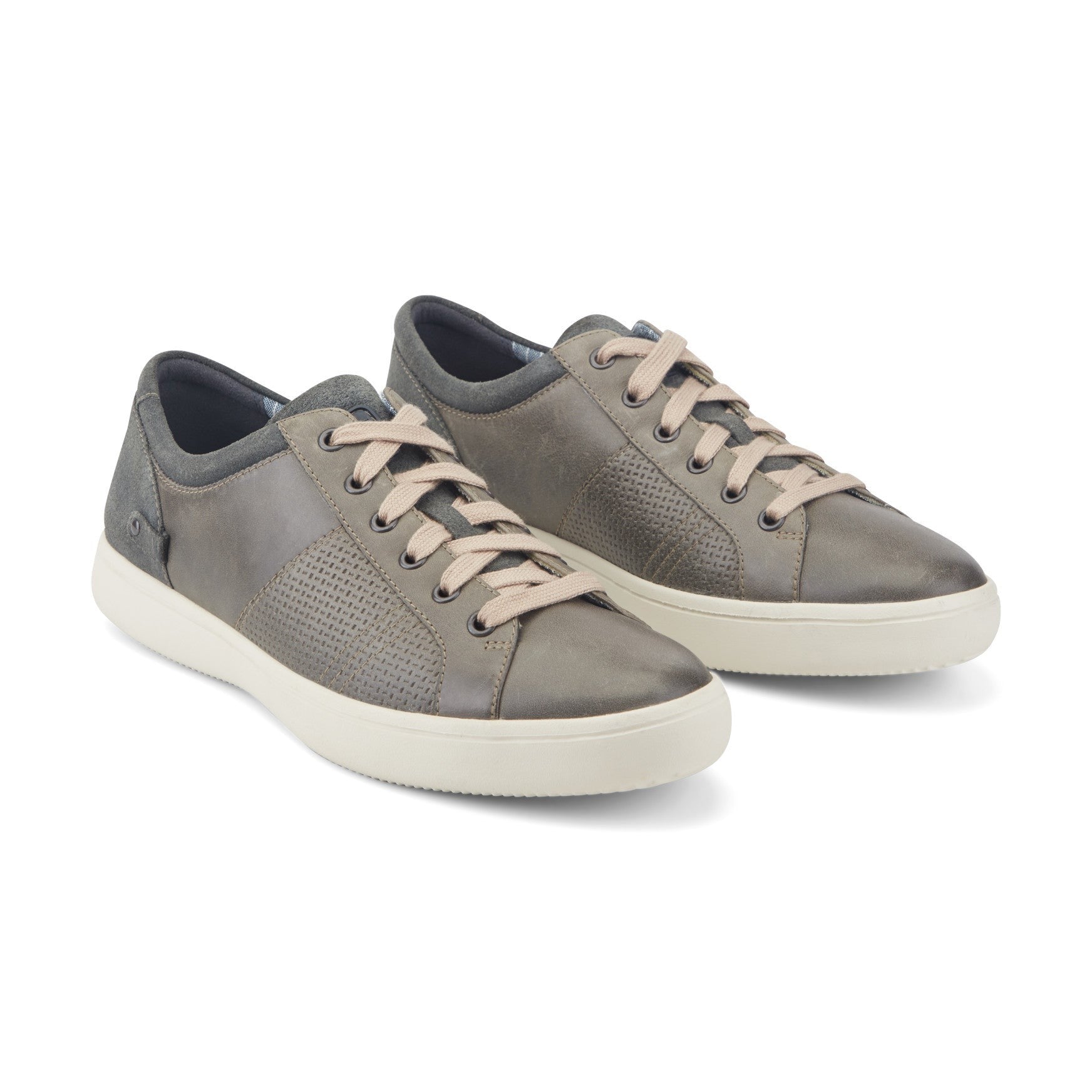 Rockport Colle Lace-to-Toe Men's Cushioned Support Sneaker - Blue/gray Leather - 2