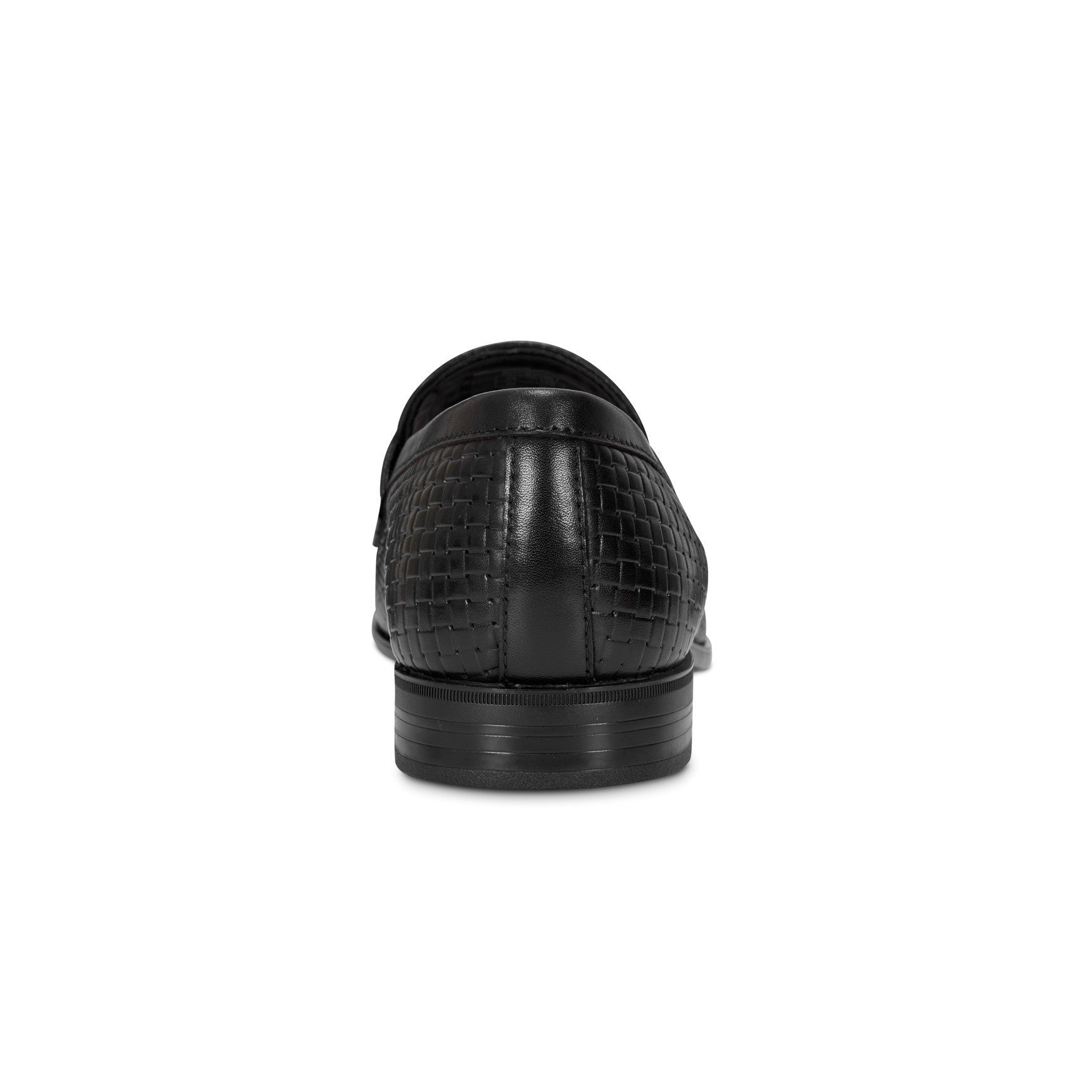 Rockport Cory Penny Cushioned Men's Loafer - Black Embossed Leather - 3