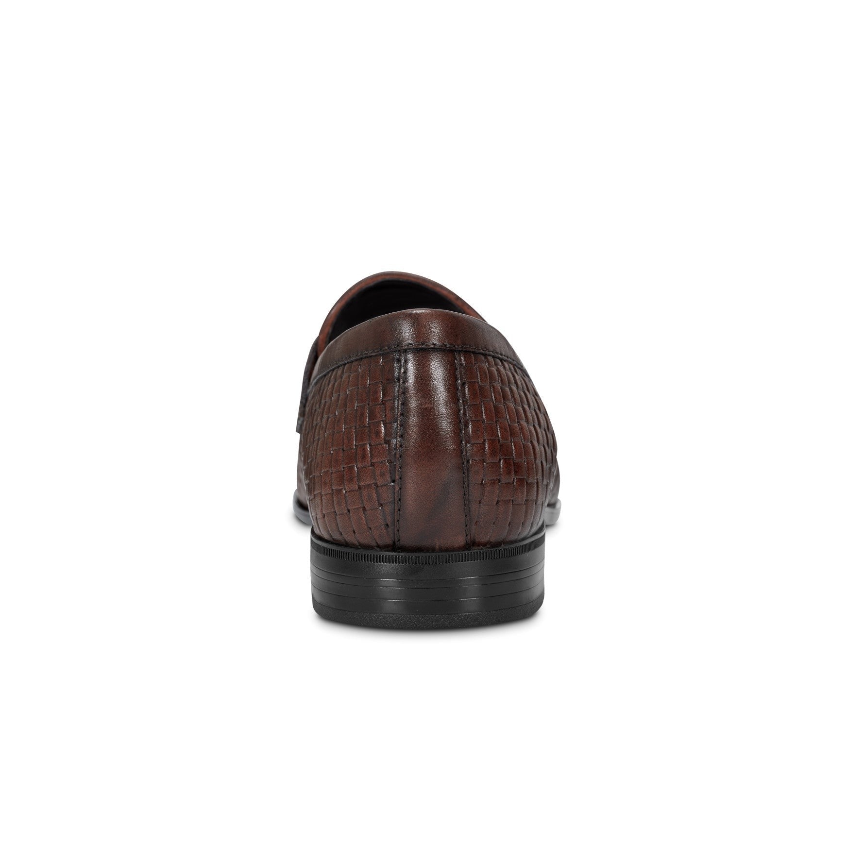 Rockport Cory Penny Cushioned Men's Loafer - Dark Brown Embossed Leather - 3