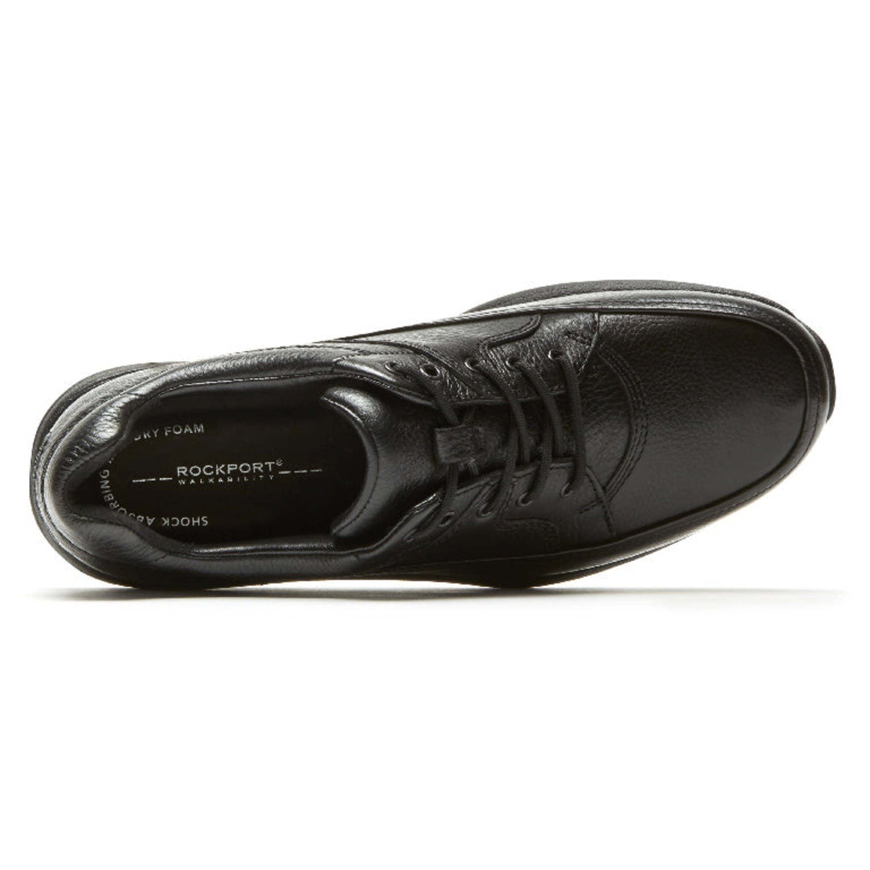 Rockport Edge Hill 2 Cushioned Comfort Men's Oxford - Black Leather - 3