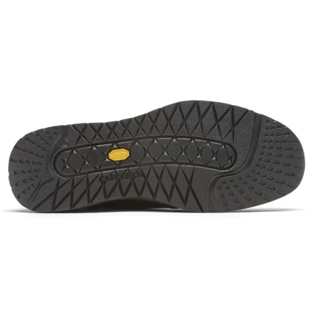 Rockport Edge Hill 2 Cushioned Memory-Foam Men's Slip-On - Black Lea - 4