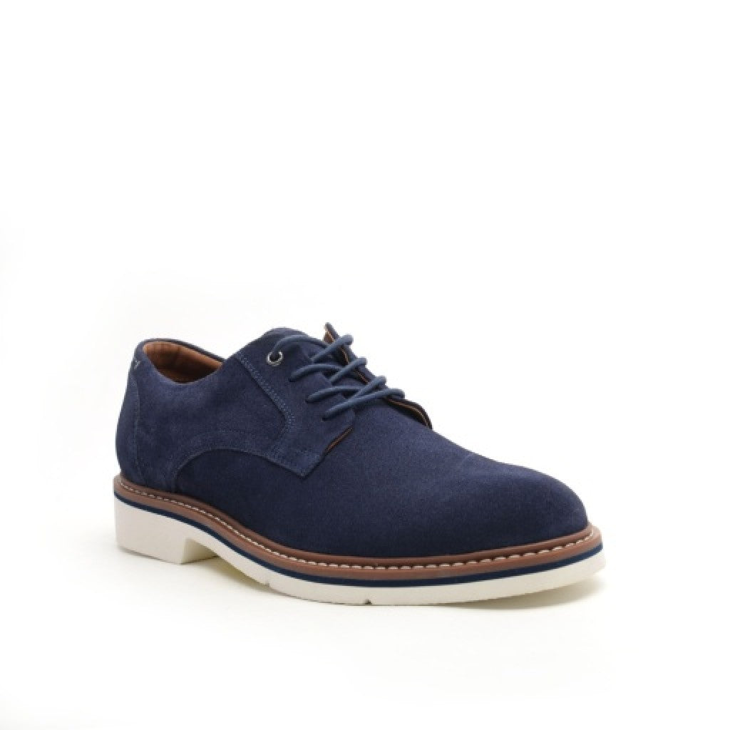 Rockport Foley Lace-Up Cushioned Arch Support Men's Casual Oxford - Dark Blue - 6