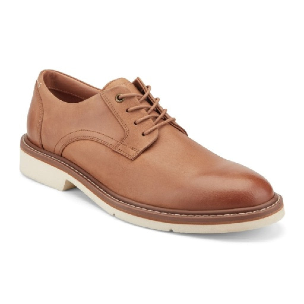 Rockport Foley Lace-Up Cushioned Arch Support Men's Casual Oxford - Medium Natural - 1