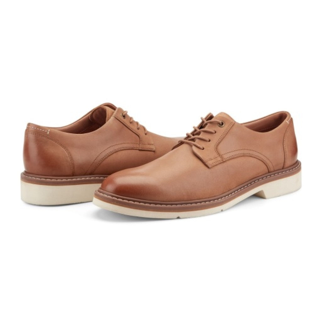 Rockport Foley Lace-Up Cushioned Arch Support Men's Casual Oxford - Medium Natural - 7