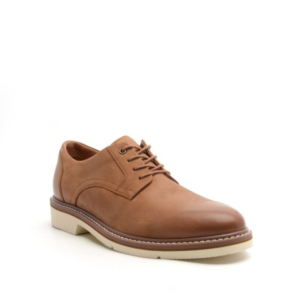 Rockport Foley Lace-Up Cushioned Arch Support Men's Casual Oxford - Medium Natural - 8