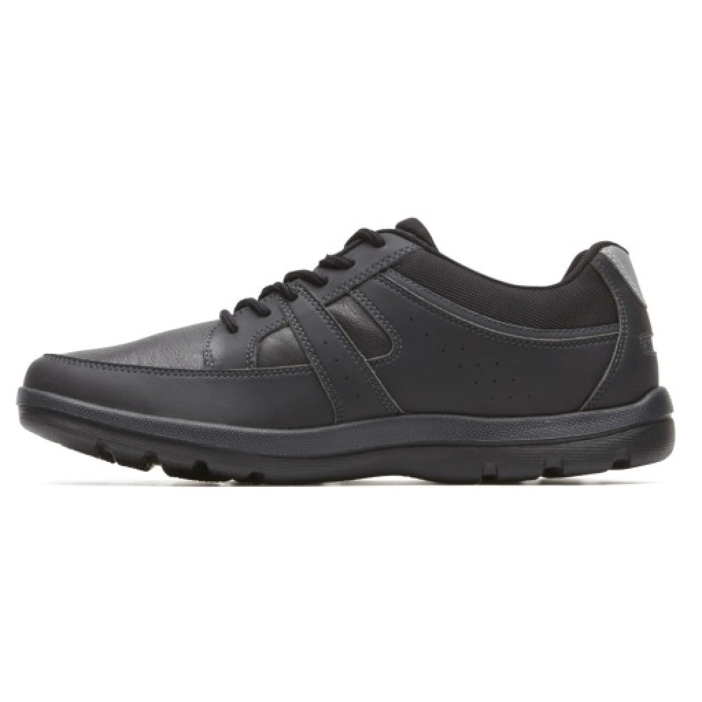 Rockport Get Your Kicks Blucher Men's Cushioned Walking Shoe - Black - 3