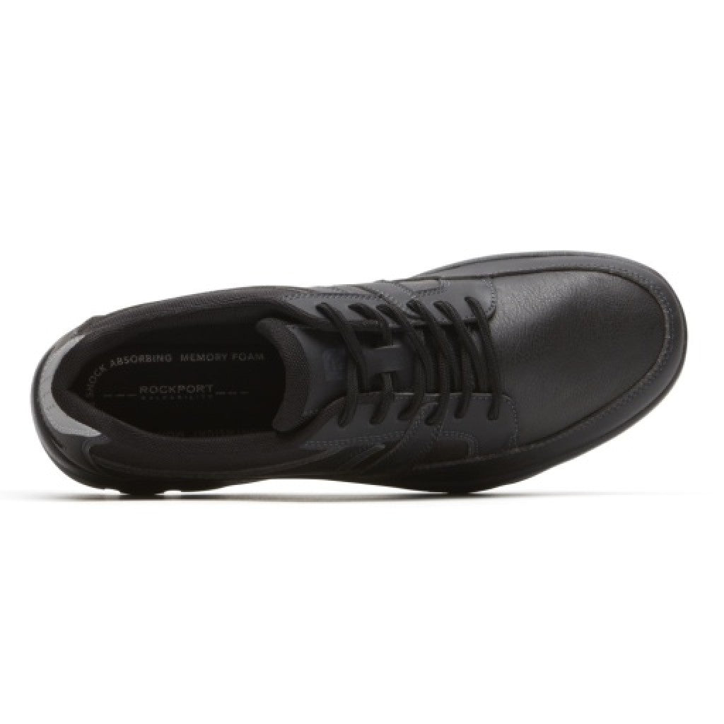 Rockport Get Your Kicks Blucher Men's Cushioned Walking Shoe - Black - 5
