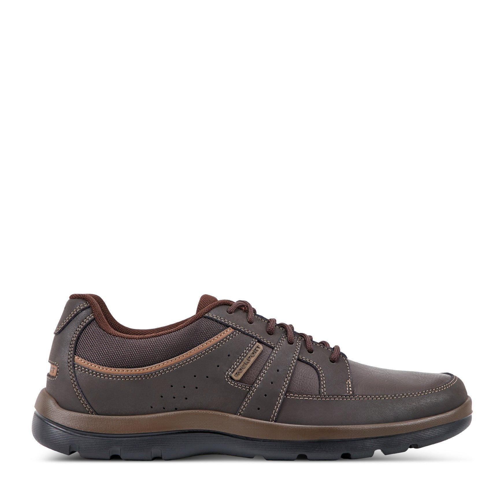 Rockport Get Your Kicks Blucher Men's Cushioned Walking Shoe - Brown - 1