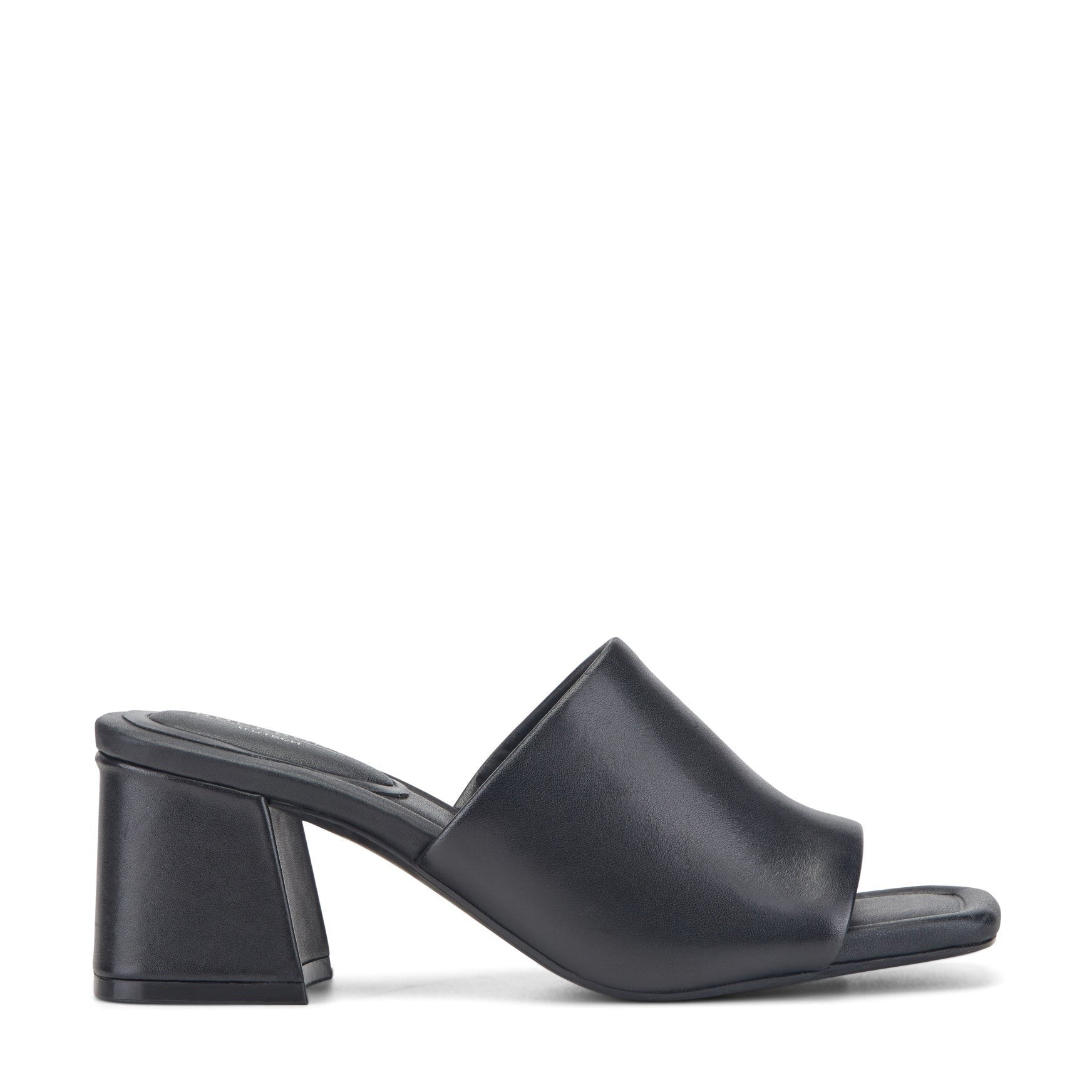Rockport Gracyn Slip-On Cushioned Comfort & Arch Support Women's Sandal - Black Leather - 1