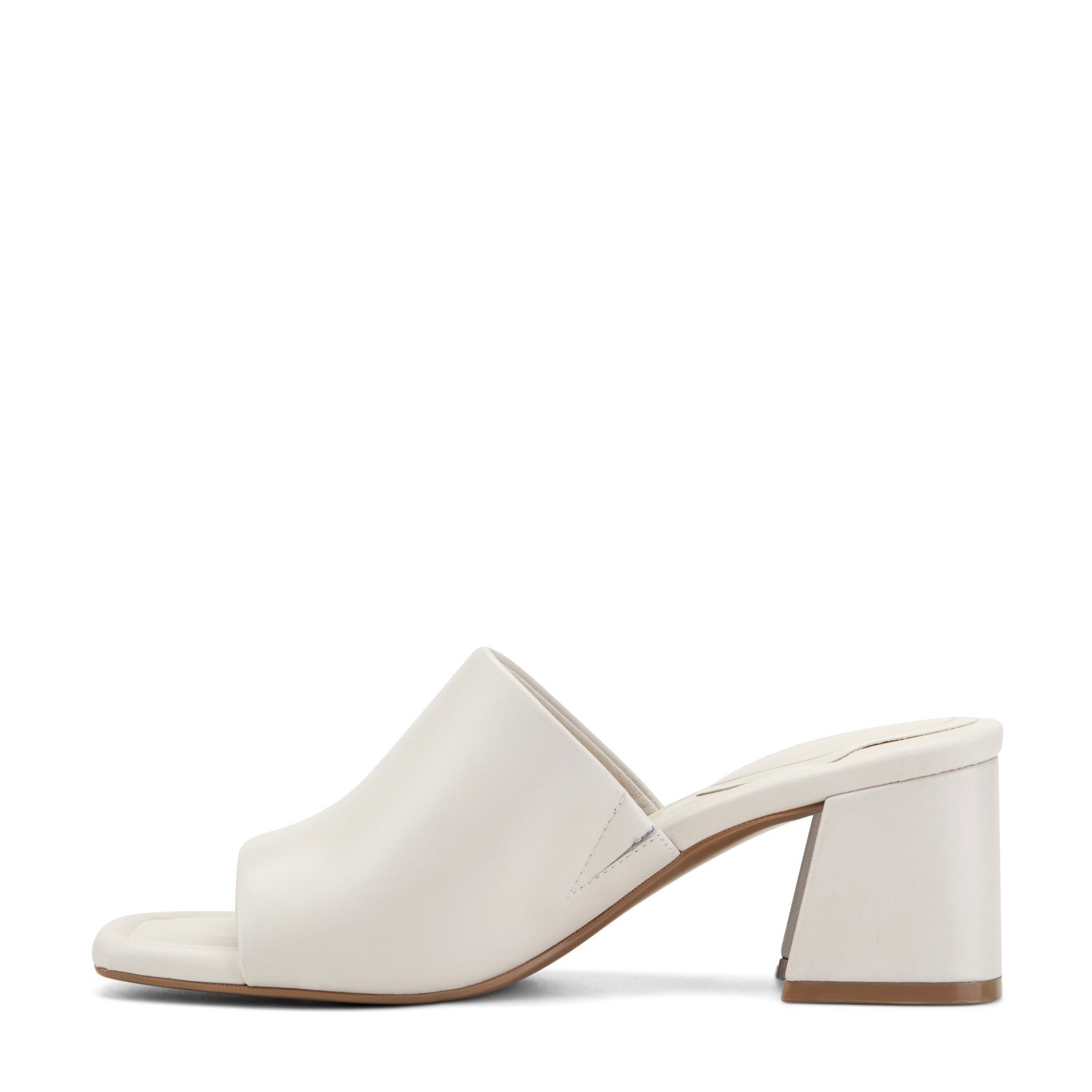 Rockport Gracyn Slip-On Cushioned Comfort & Arch Support Women's Sandal - Ivory Leather - 4