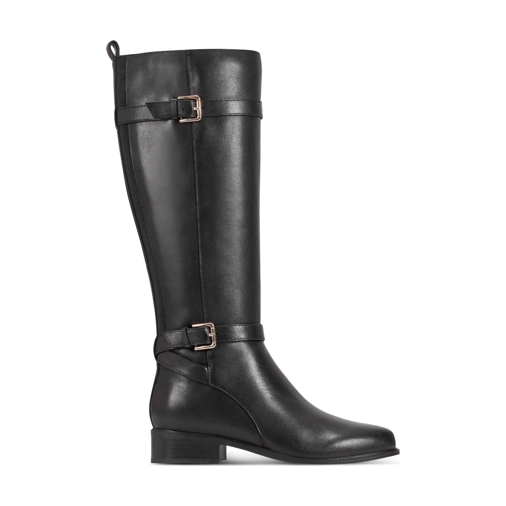 Rockport Harper Riding Boot Cushioned Arch Support Women's Riding Boot - Black Leather - 1