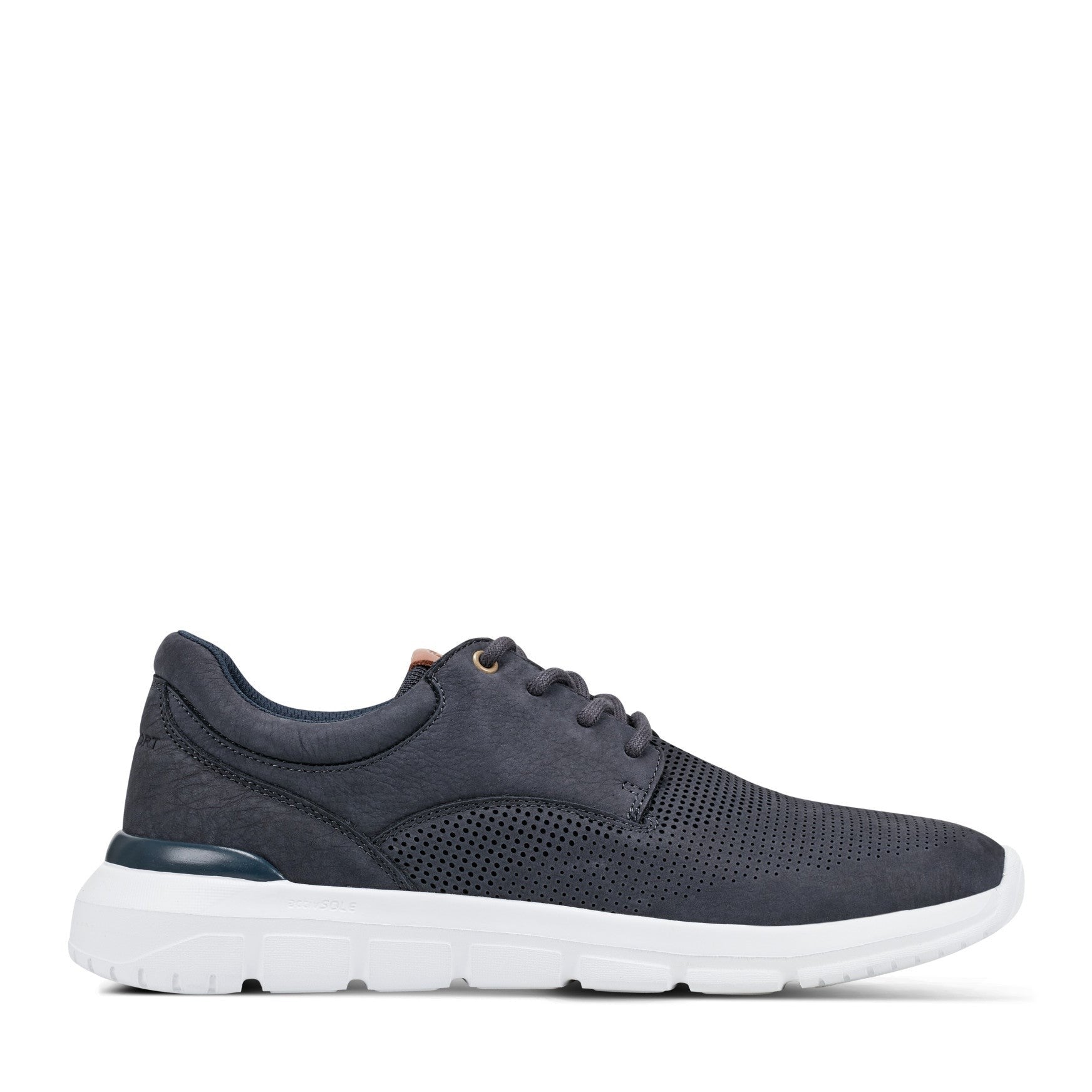 Rockport Jaimie Cushioned Arch-Support Men's Sneaker - Dark Blue Leather - 1