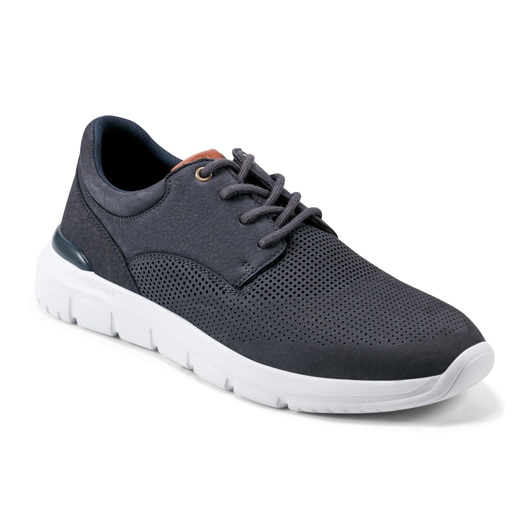 Rockport Jaimie Cushioned Arch-Support Men's Sneaker - Dark Blue Leather - 2
