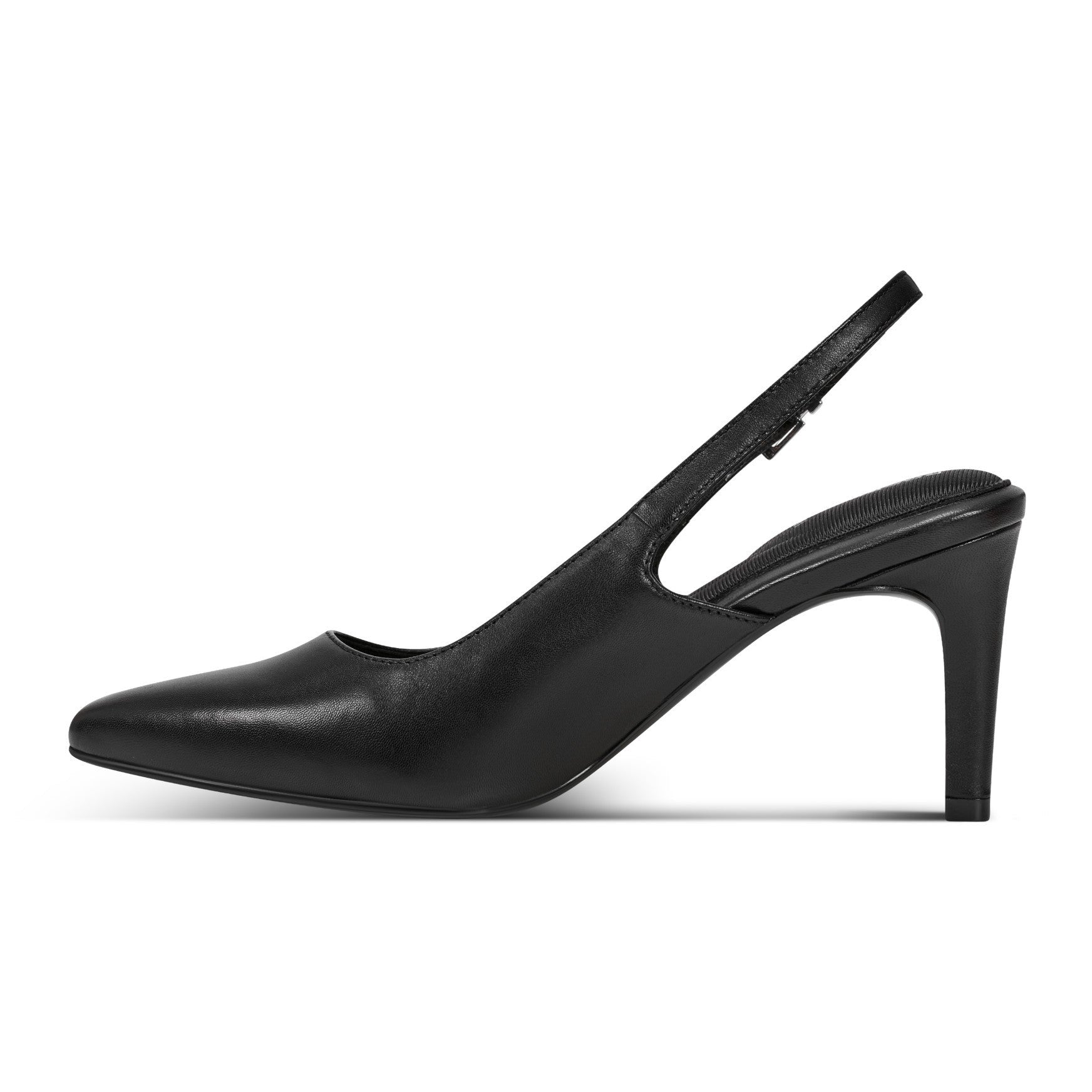 Rockport Jolie Total Motion Cushioned Arch Support Women's Dress Pump - Black Leather - 6