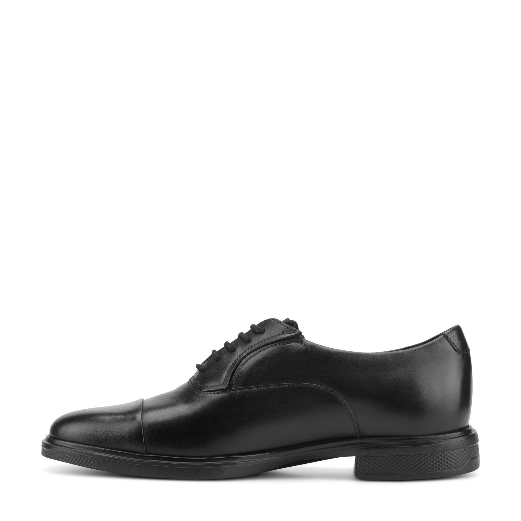 Rockport Keefe Cushioned Arch-Support Men's Dress Oxford - Black Leather - 4