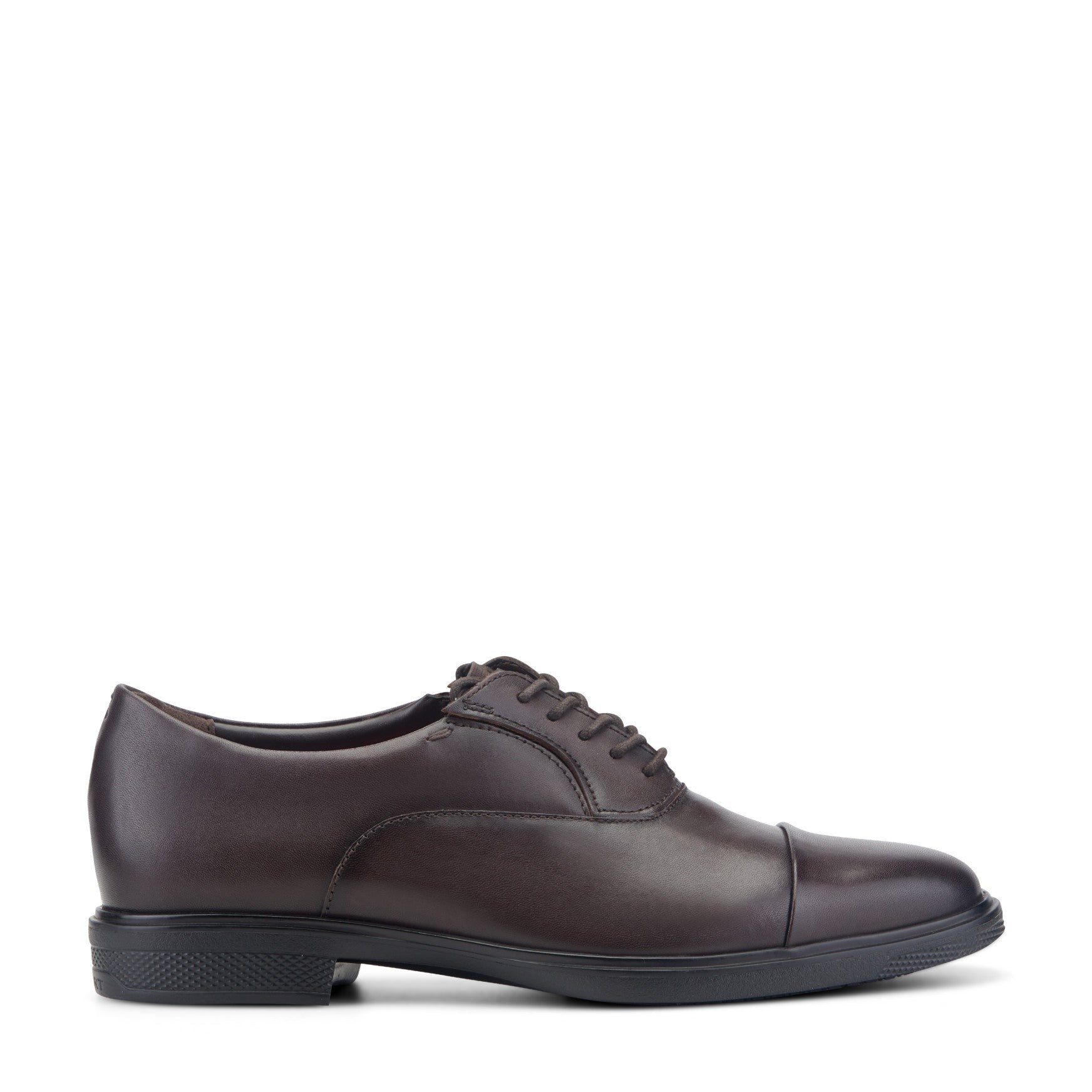 Rockport Keefe Cushioned Arch-Support Men's Dress Oxford - Dark Brown Leather - 1