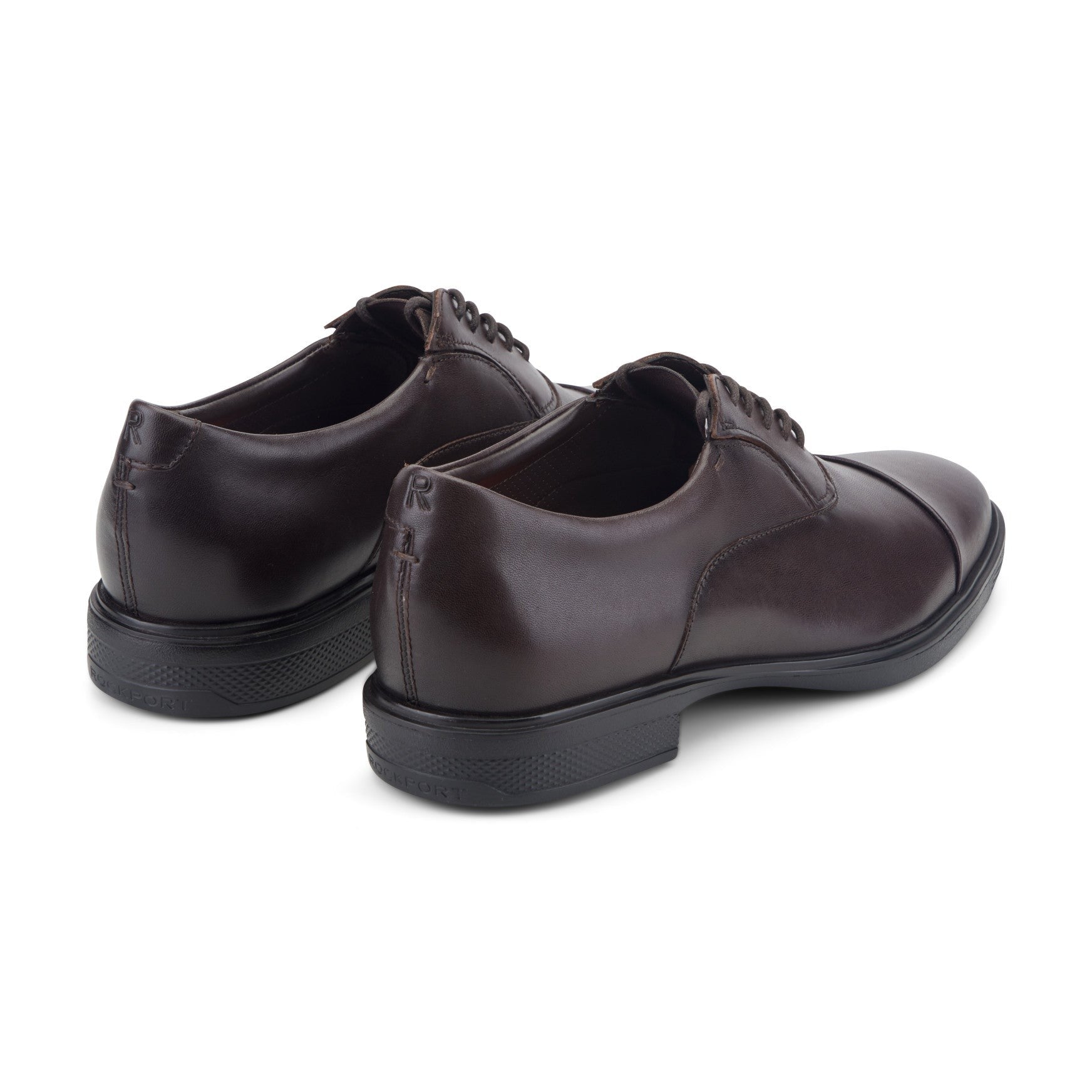 Rockport Keefe Cushioned Arch-Support Men's Dress Oxford - Dark Brown Leather - 3