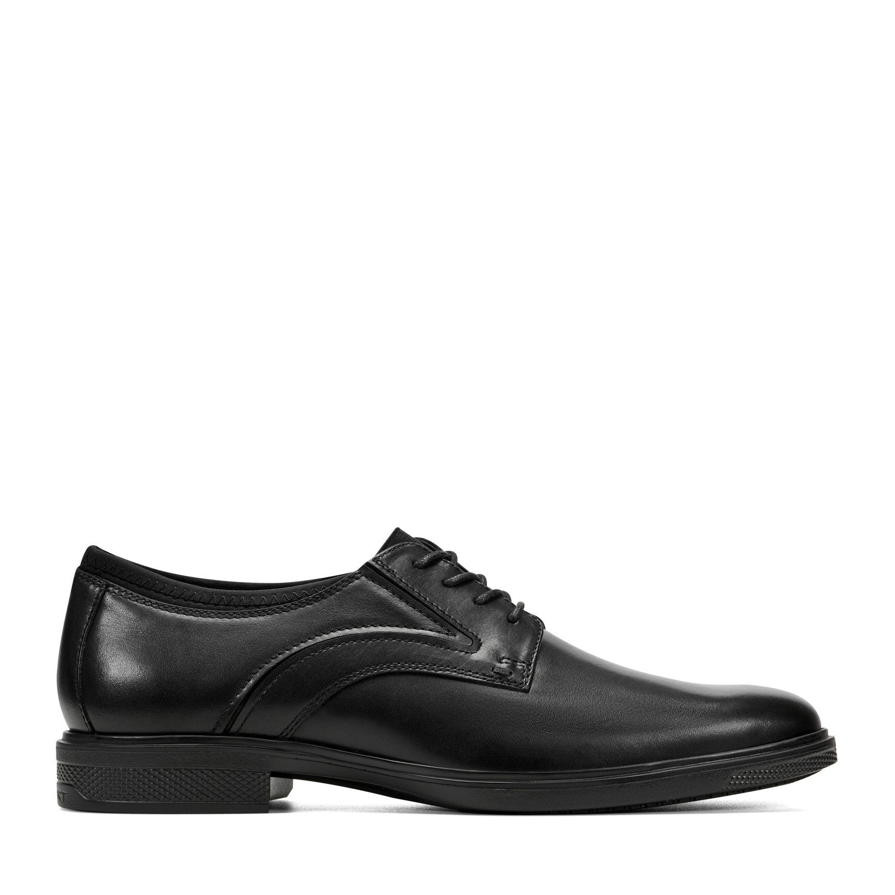 Rockport Keelan Cushioned Arch Support Men's Dress Oxford - Black Leather - 1