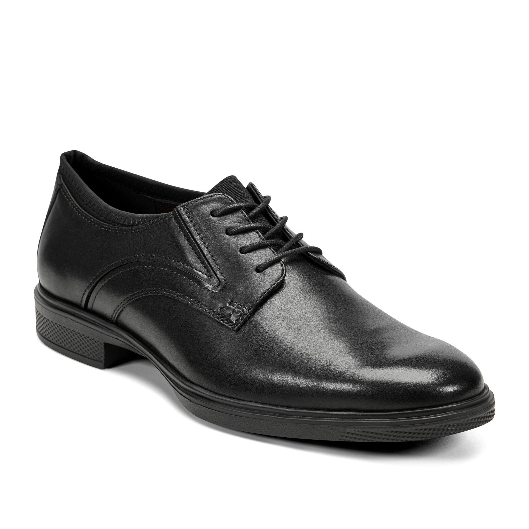 Rockport Keelan Cushioned Arch Support Men's Dress Oxford - Black Leather - 2
