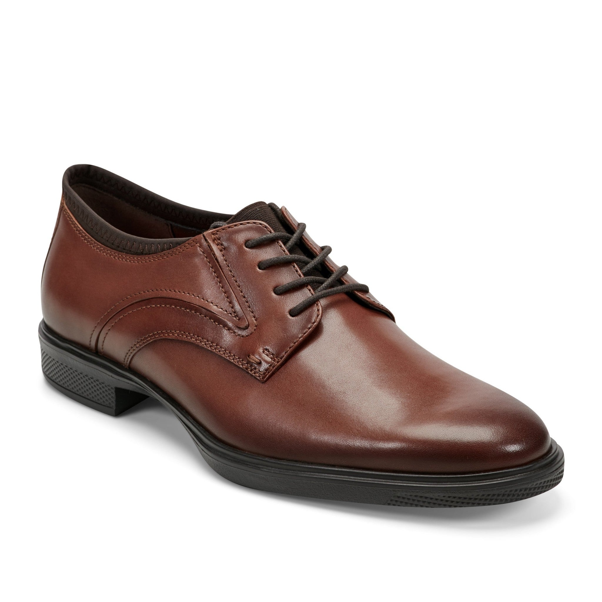 Rockport Keelan Cushioned Arch Support Men's Dress Oxford - Medium Natural Leather - 2