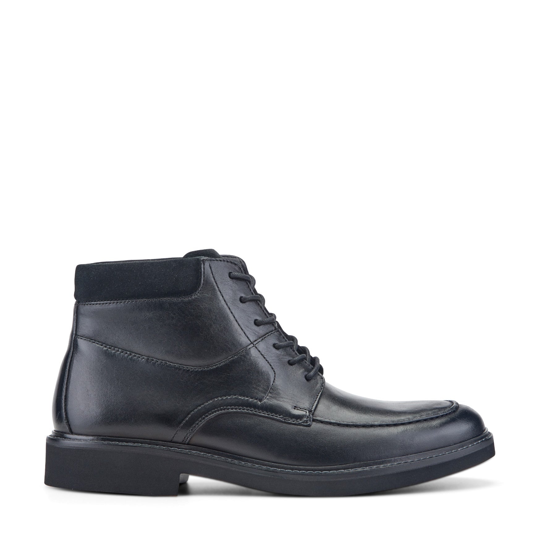 Rockport Macklin Moc Toe Cushioned Arch Support Men's Boot - Black Leather - View 1