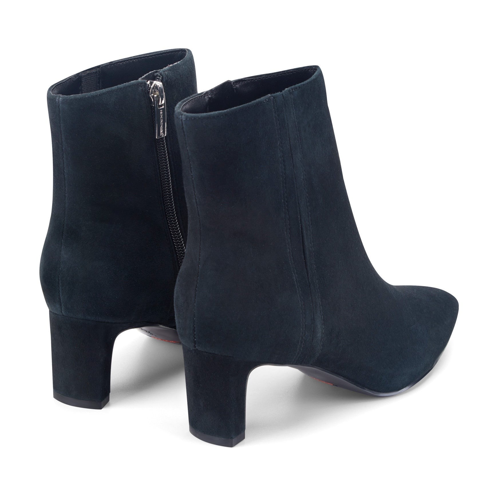 Rockport Marisa Total Motion Cushioned Arch Support Bootie Women's Bootie - Black Suede - 3