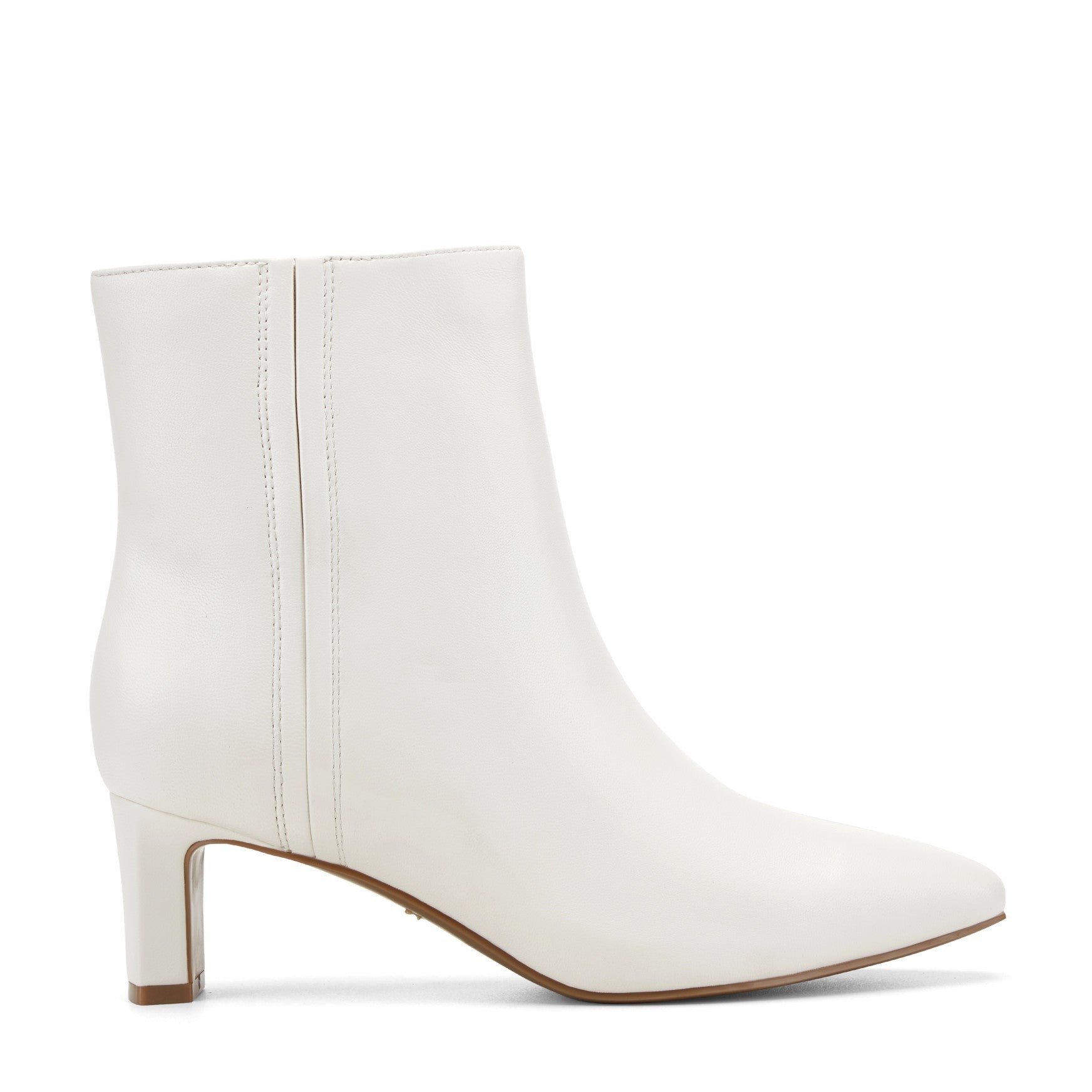 Rockport Marisa Total Motion Cushioned Arch Support Bootie Women's Bootie - Ivory Leather - 1