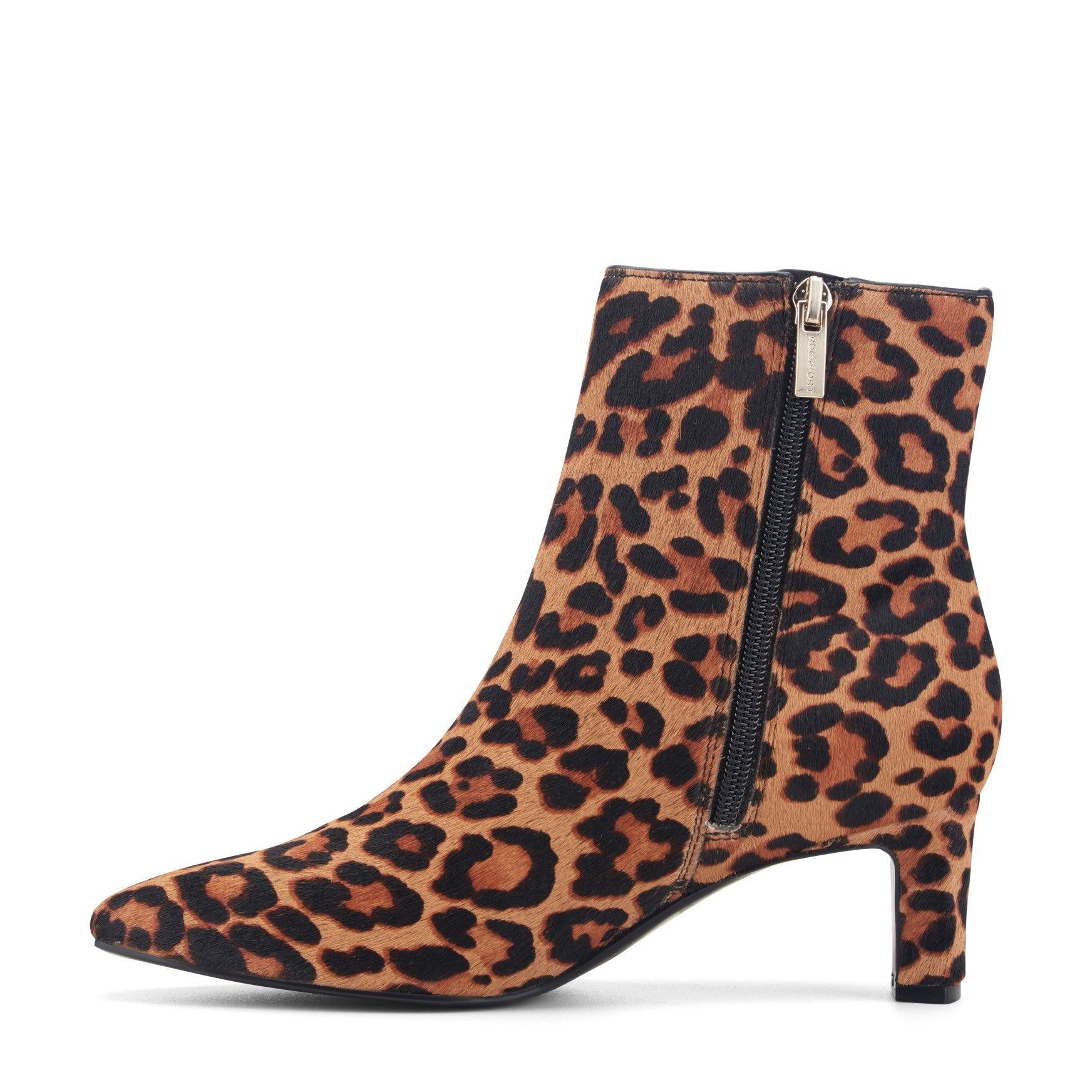 Rockport Marisa Total Motion Cushioned Arch Support Women's Dress Bootie - Leopard - 4