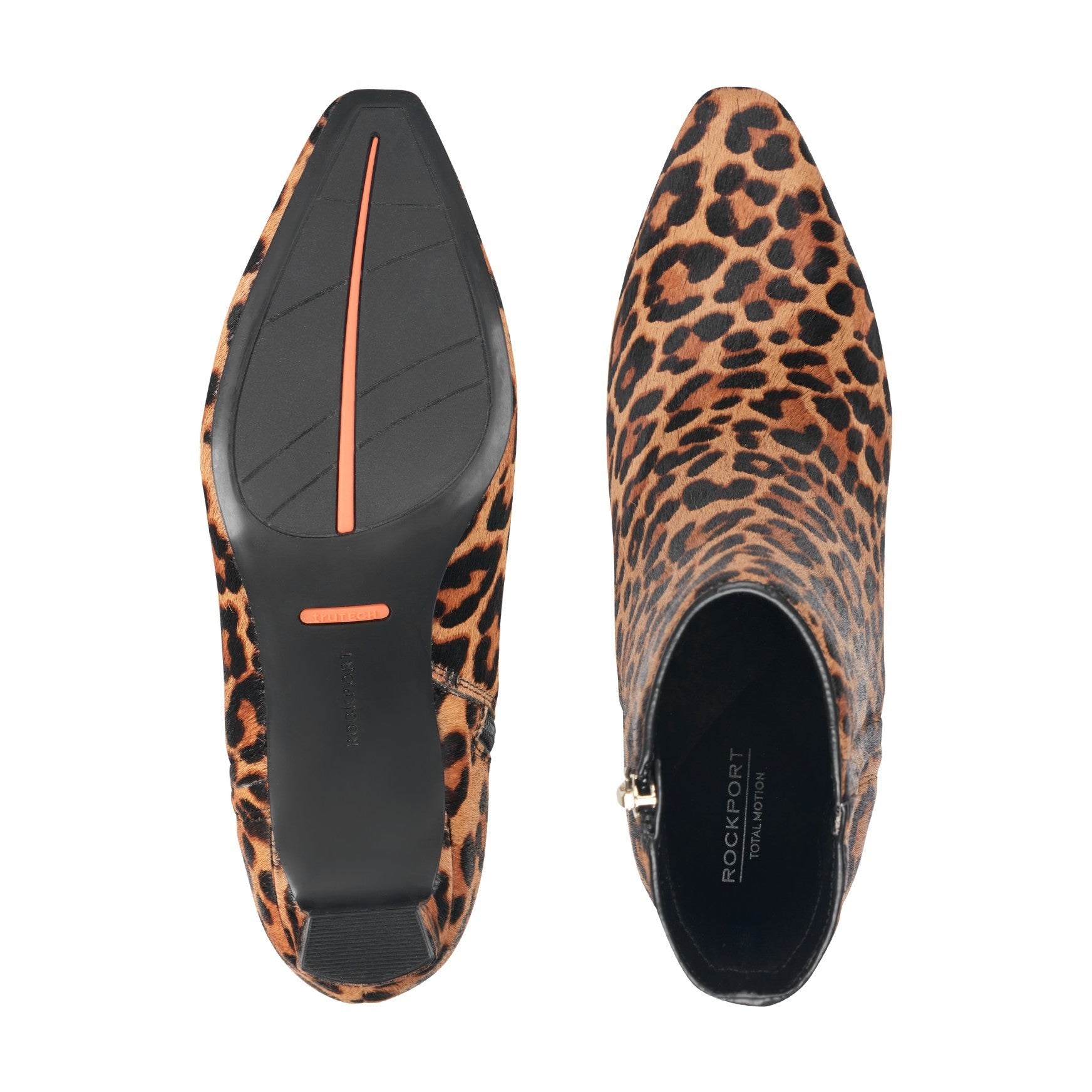 Rockport Marisa Total Motion Cushioned Arch Support Women's Dress Bootie - Leopard - 5