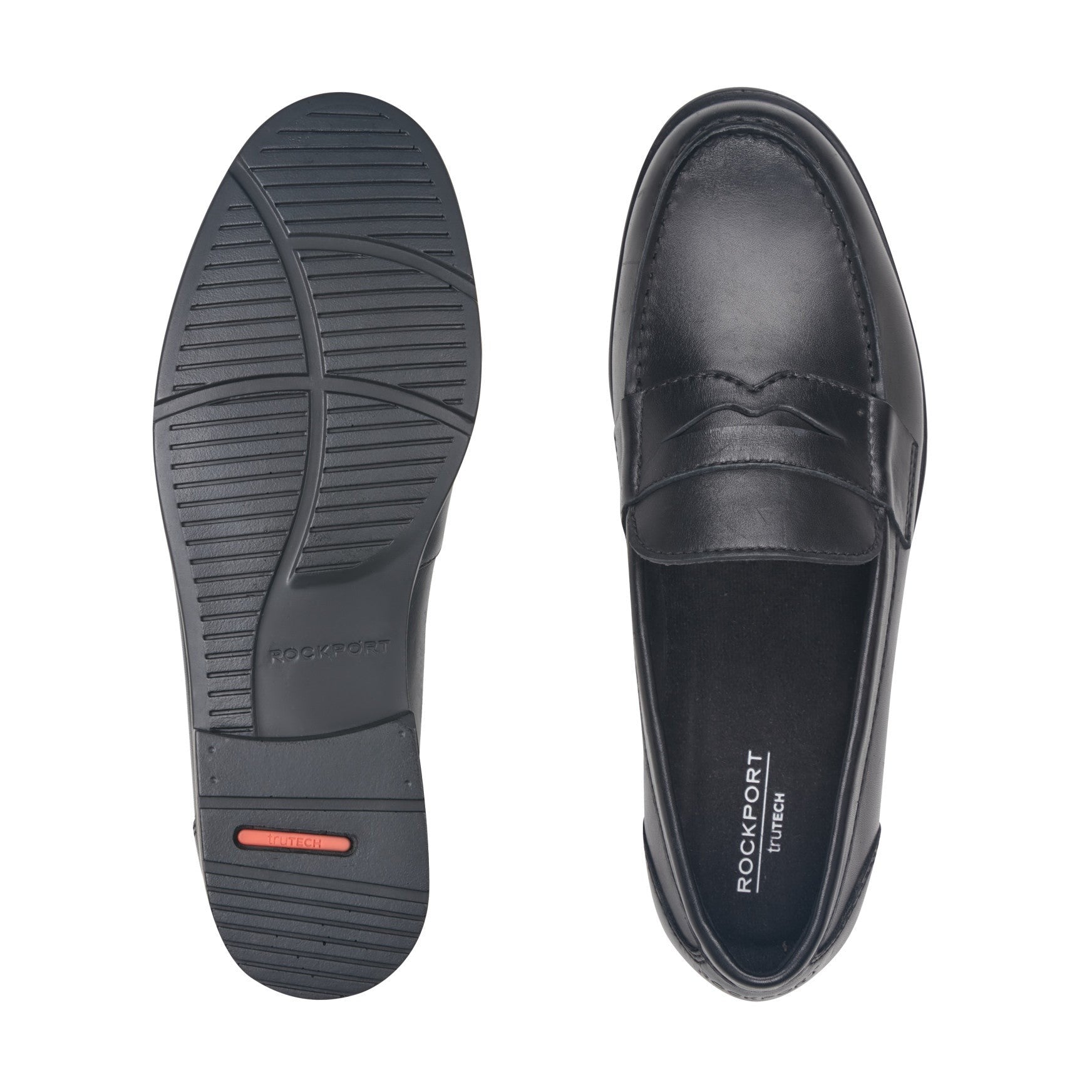 Rockport Men's Classic Penny Loafers - Black - 5