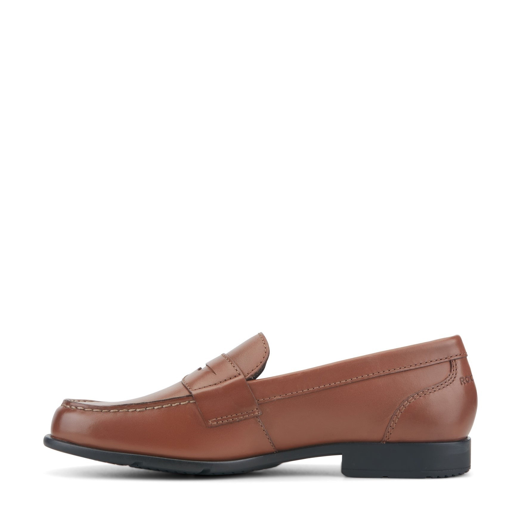 Rockport Men's Classic Penny Loafers - Cognac Leather - 4