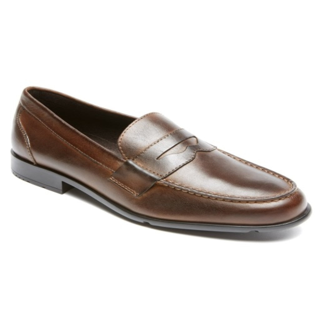 Rockport Men's Classic Penny Loafers - Dk Brown - 1