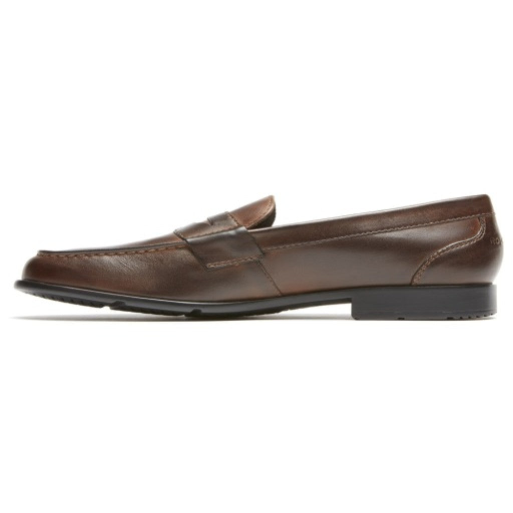 Rockport Men's Classic Penny Loafers - Dk Brown - 3
