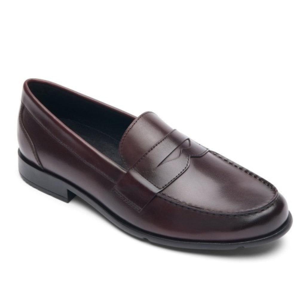 Rockport Men's Classic Penny Loafers - Dk Brown - 6