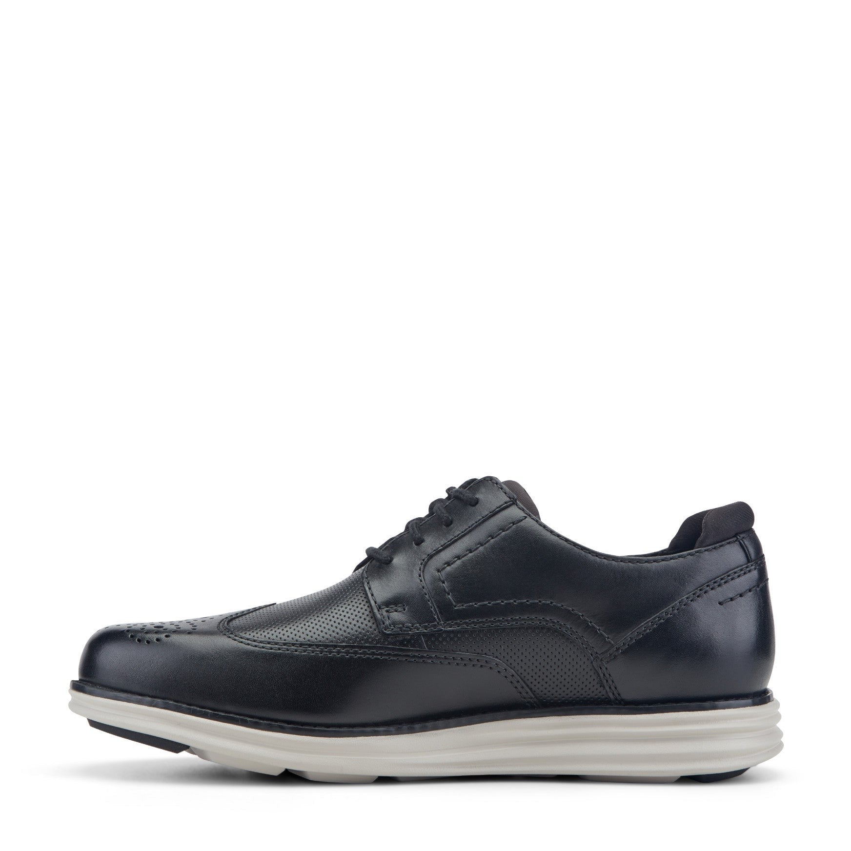Rockport Men's Coltin Cushioned Casual Shoe - Black - 4