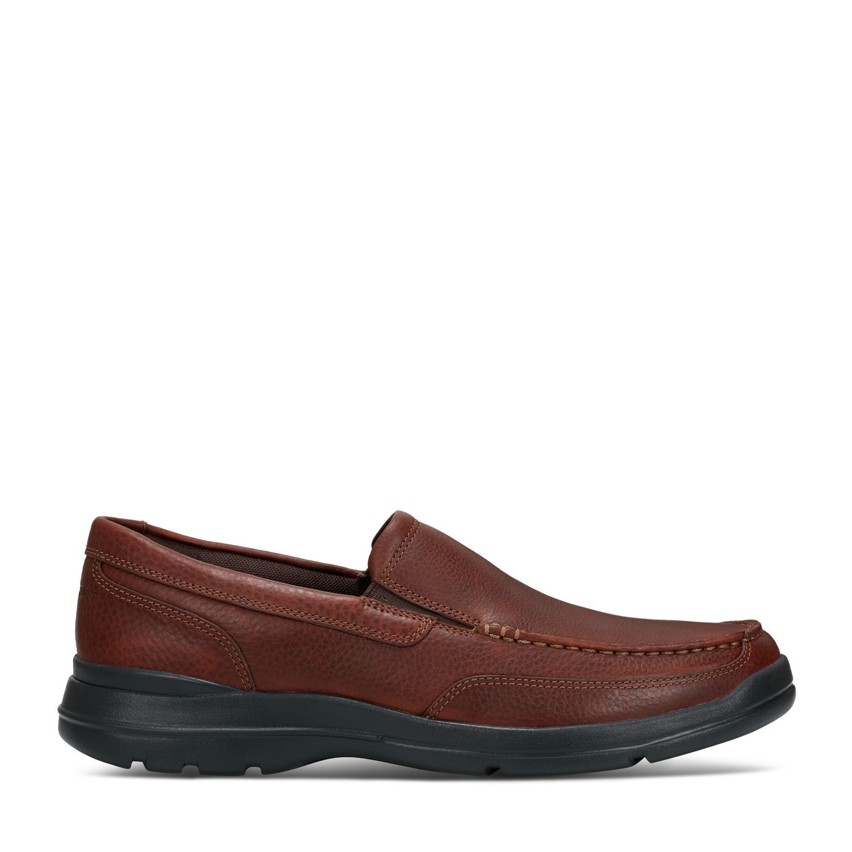 Rockport Men's Junction Point Slip-Ons - Chocolate Leather - 1