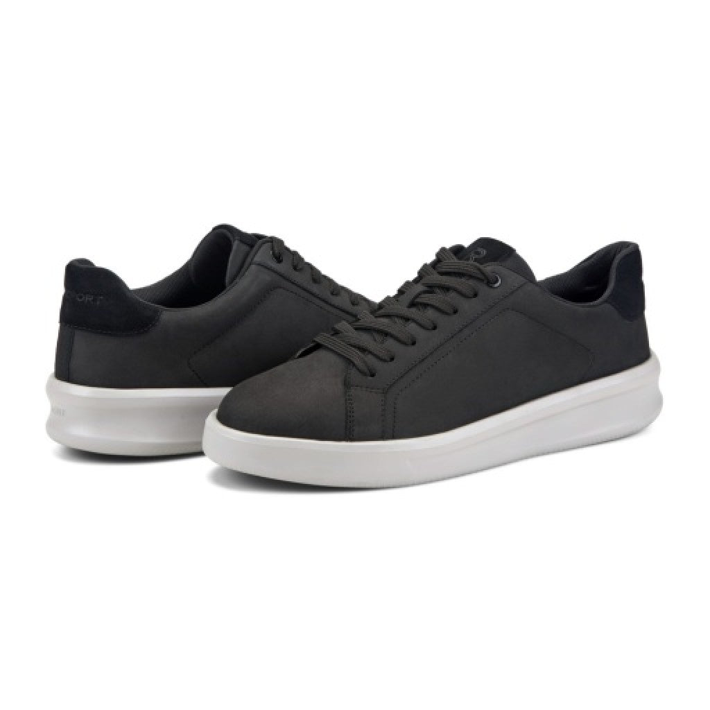 Rockport Men's Lite Court Lace-up Casual Sneakers - Black - 7