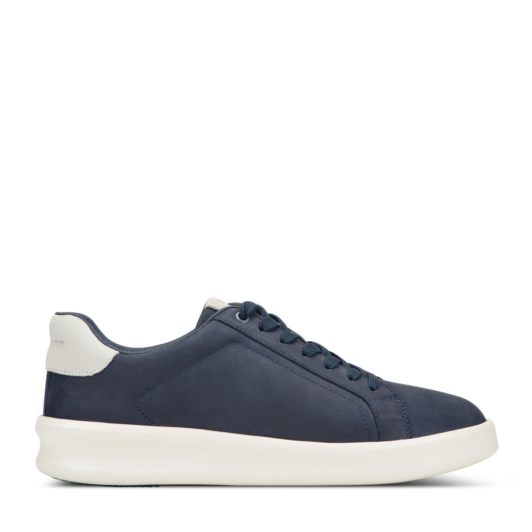 Rockport Men's Lite Court Lace-up Casual Sneakers - Dark Blue Leather - 1
