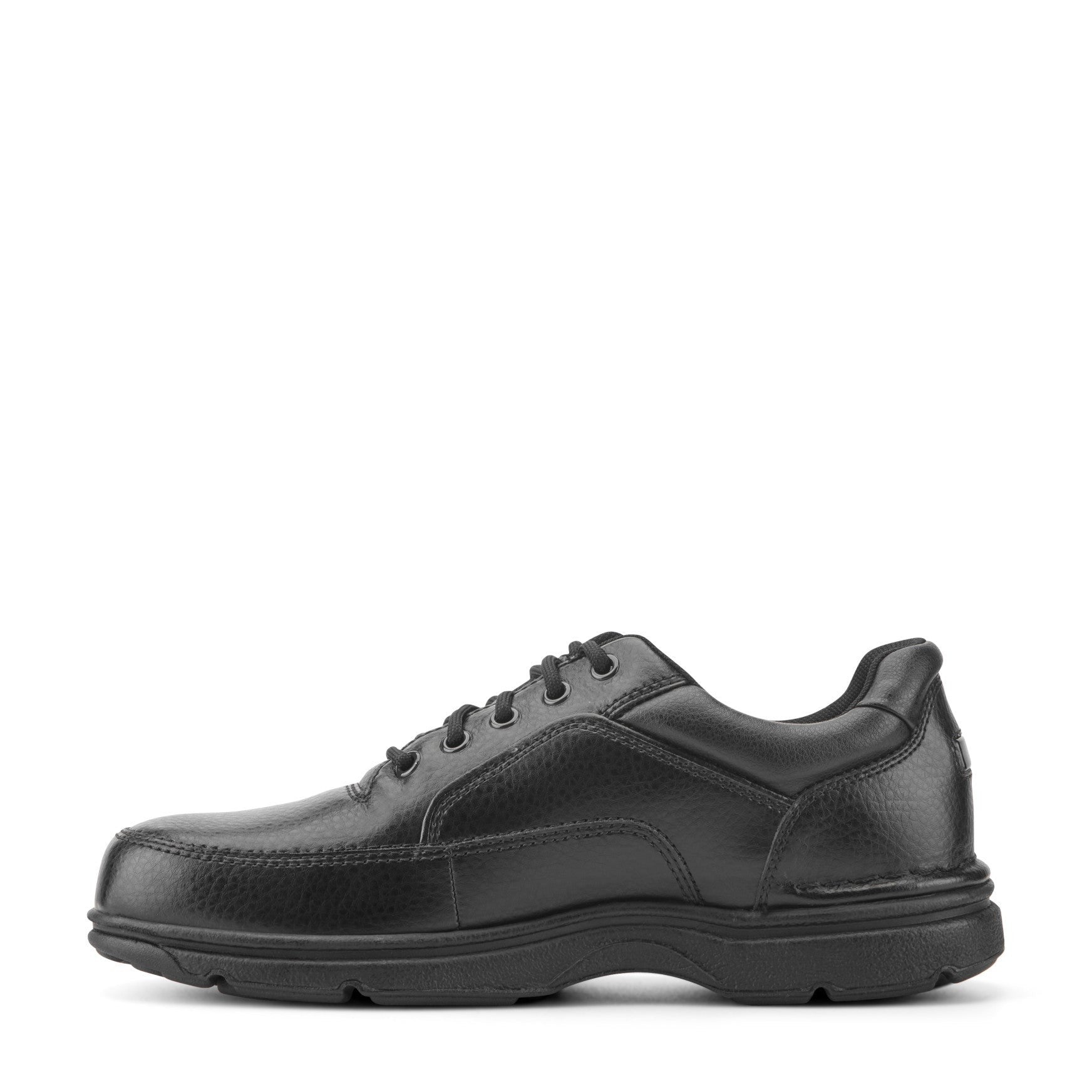 Rockport Men's Ridgefield Eureka Lace-Up - Black Leather - 4