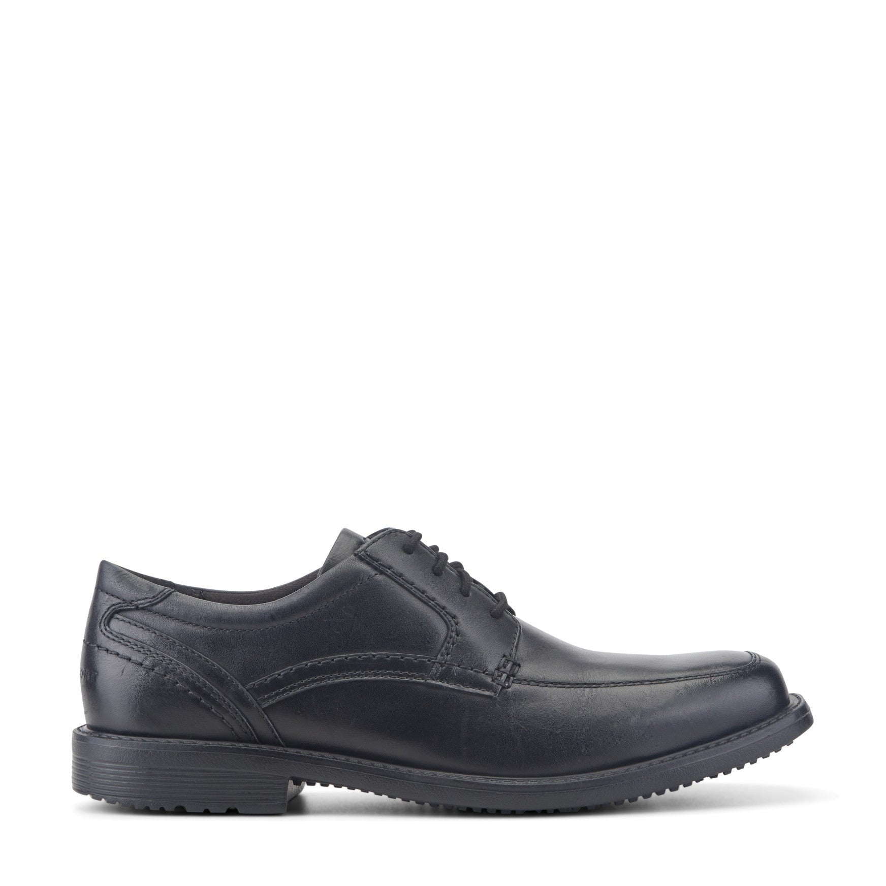 Rockport Men's Style Leader 2 Apron Toe Oxford - Black Leather - 1