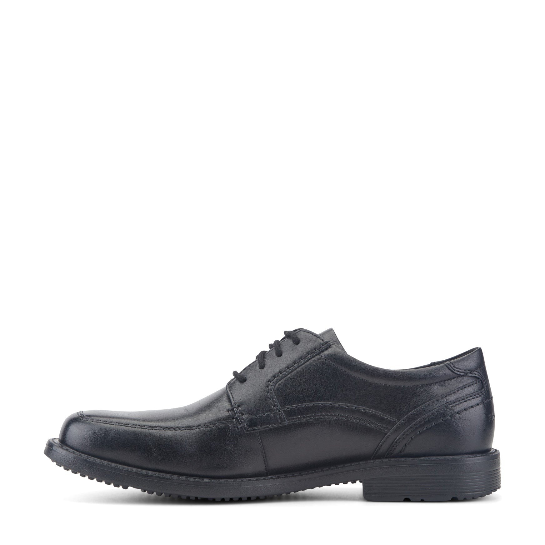 Rockport Men's Style Leader 2 Apron Toe Oxford - Black Leather - 4