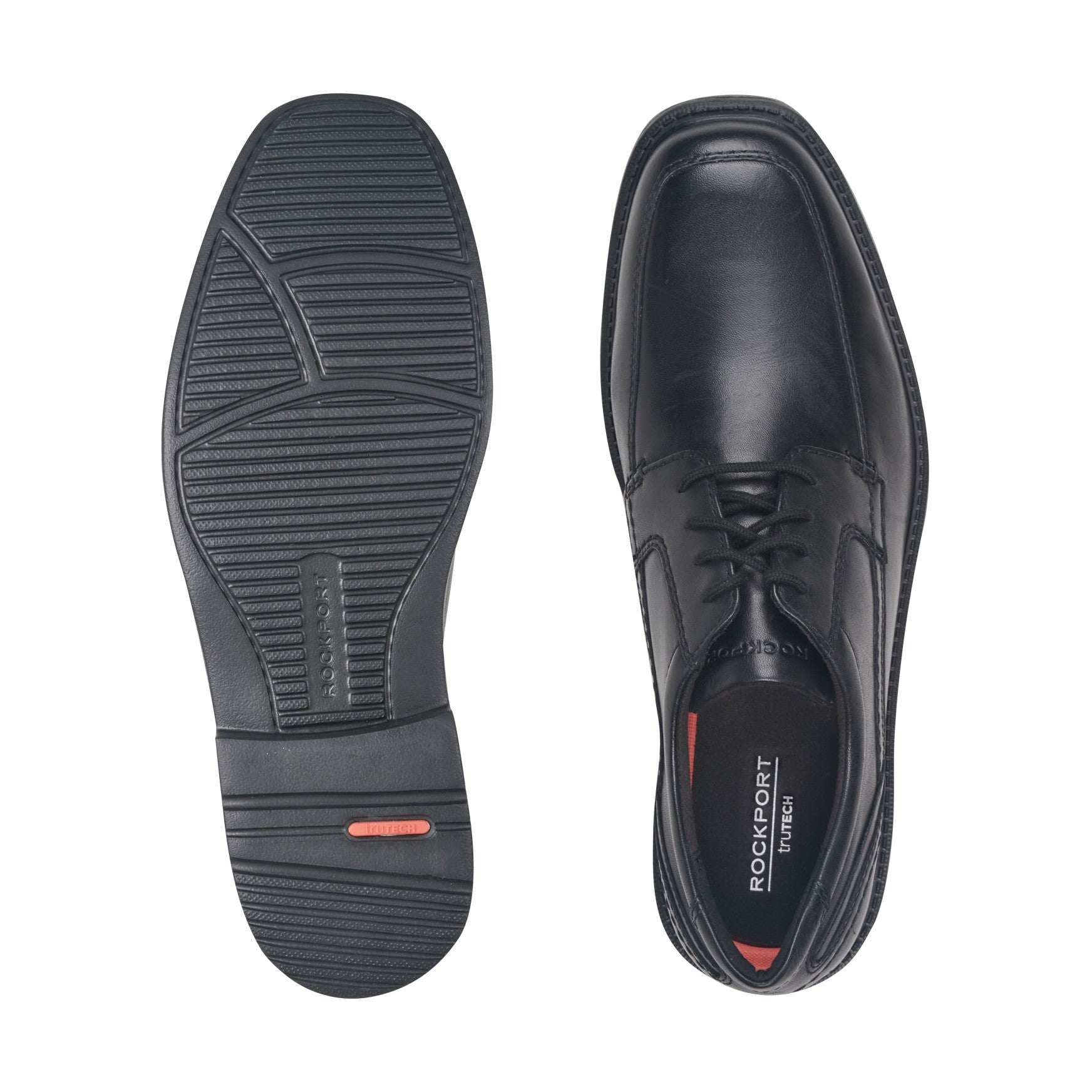 Rockport Men's Style Leader 2 Apron Toe Oxford - Black Leather - 5