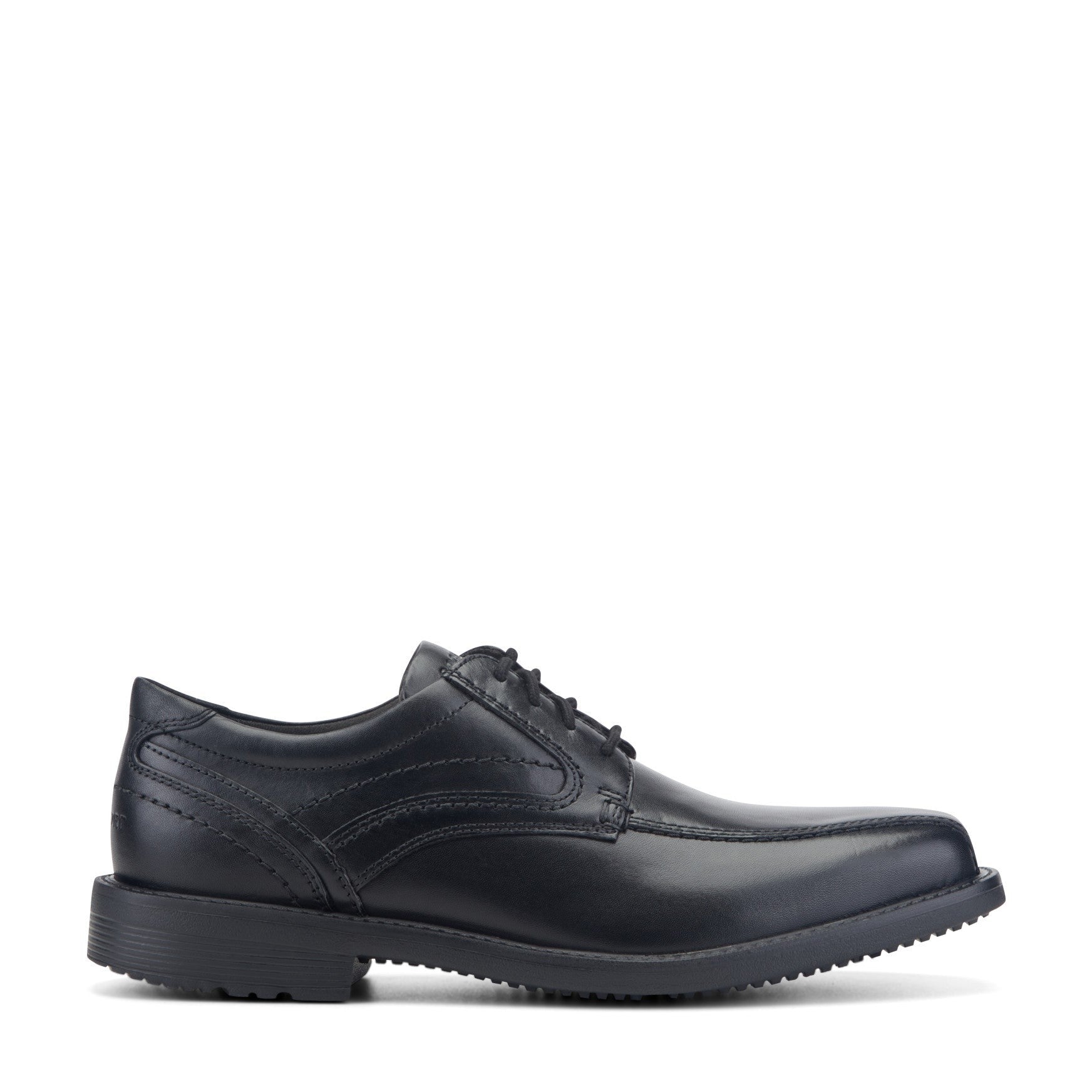 Rockport Men's Style Leader 2 Bike Toe Oxford - Black Leather - 1