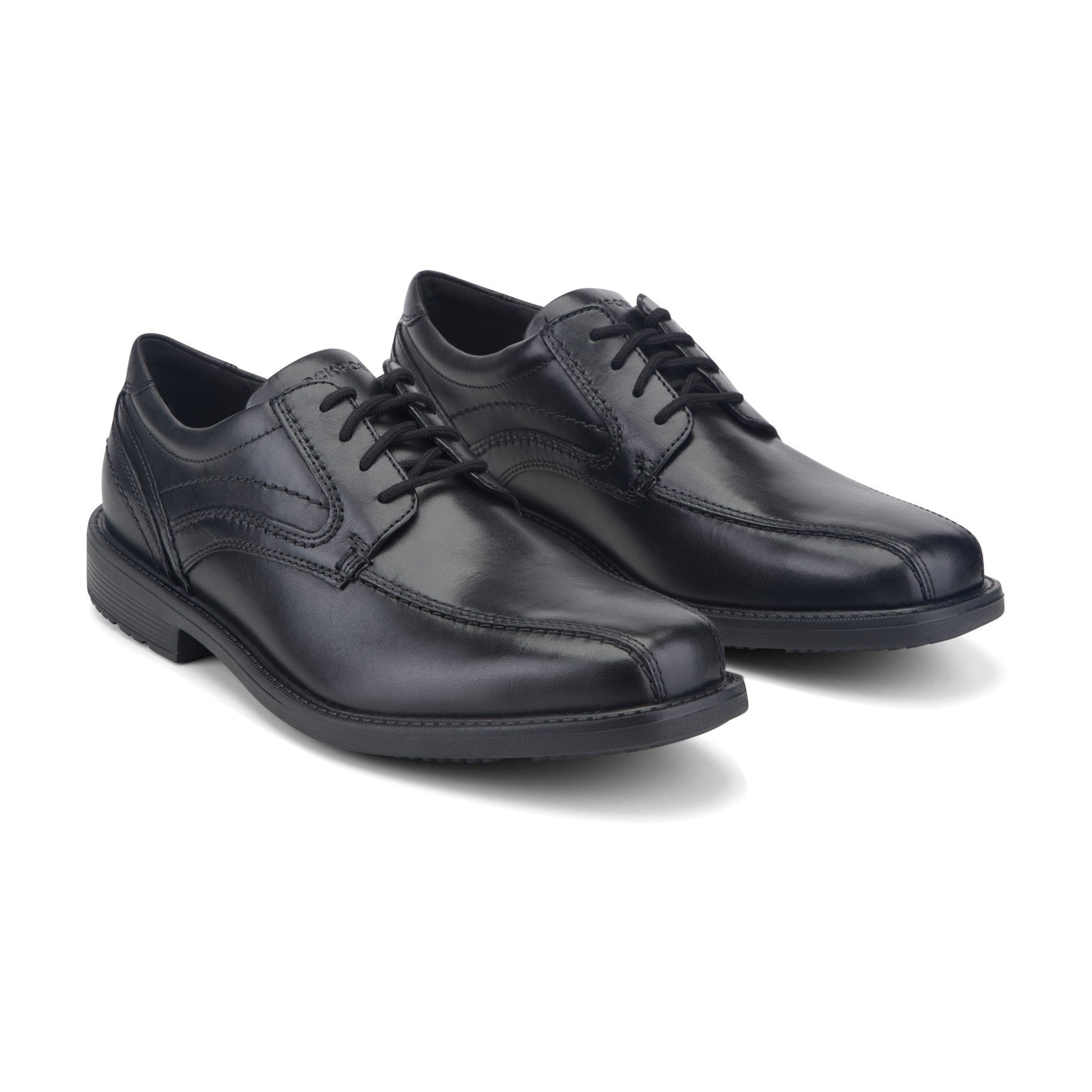 Rockport Men's Style Leader 2 Bike Toe Oxford - Black Leather - 2