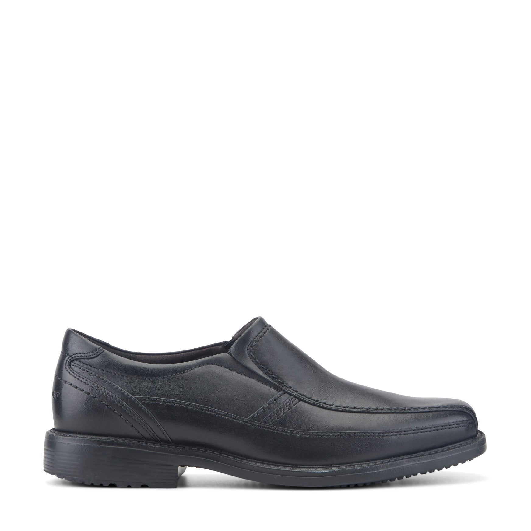 Rockport Men's Style Leader 2 Bike Toe Slip-On - Black Leather - 1