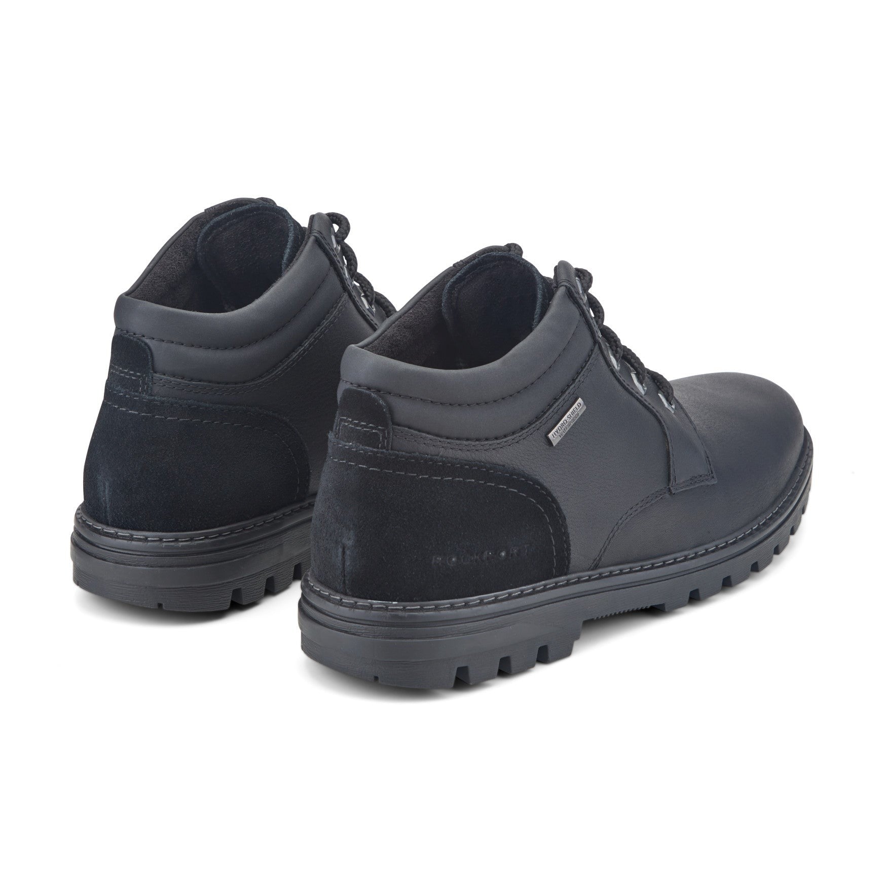 Rockport Men's Weather or Not Waterproof Boot - Black Leather - 3