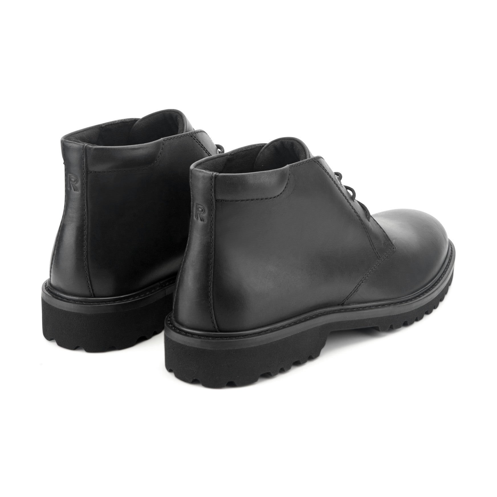 Rockport Merrick Men's Waterproof Leather Chukka Boots - Black Leather - View 3